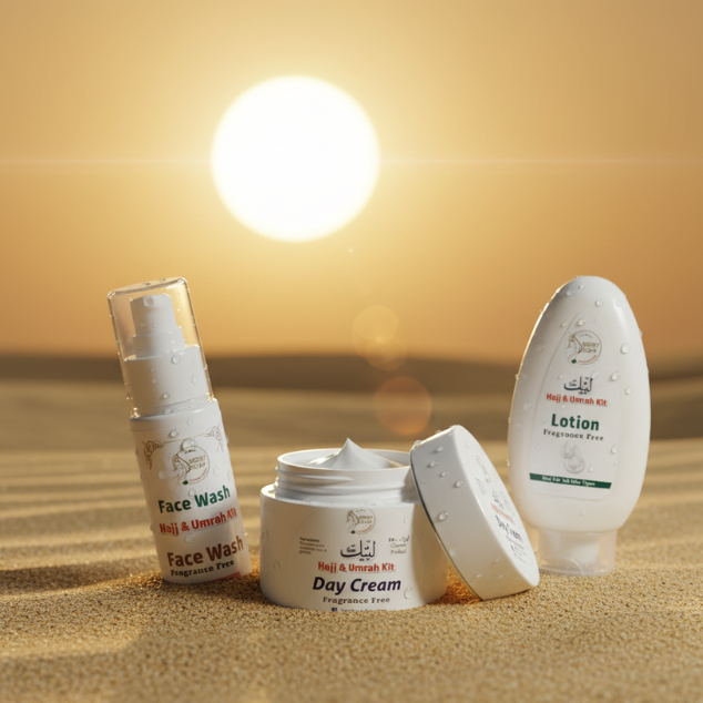 Hajj & Umrah Complete Skincare Kit