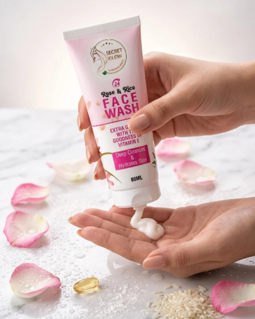 Rose & Rice Facewash