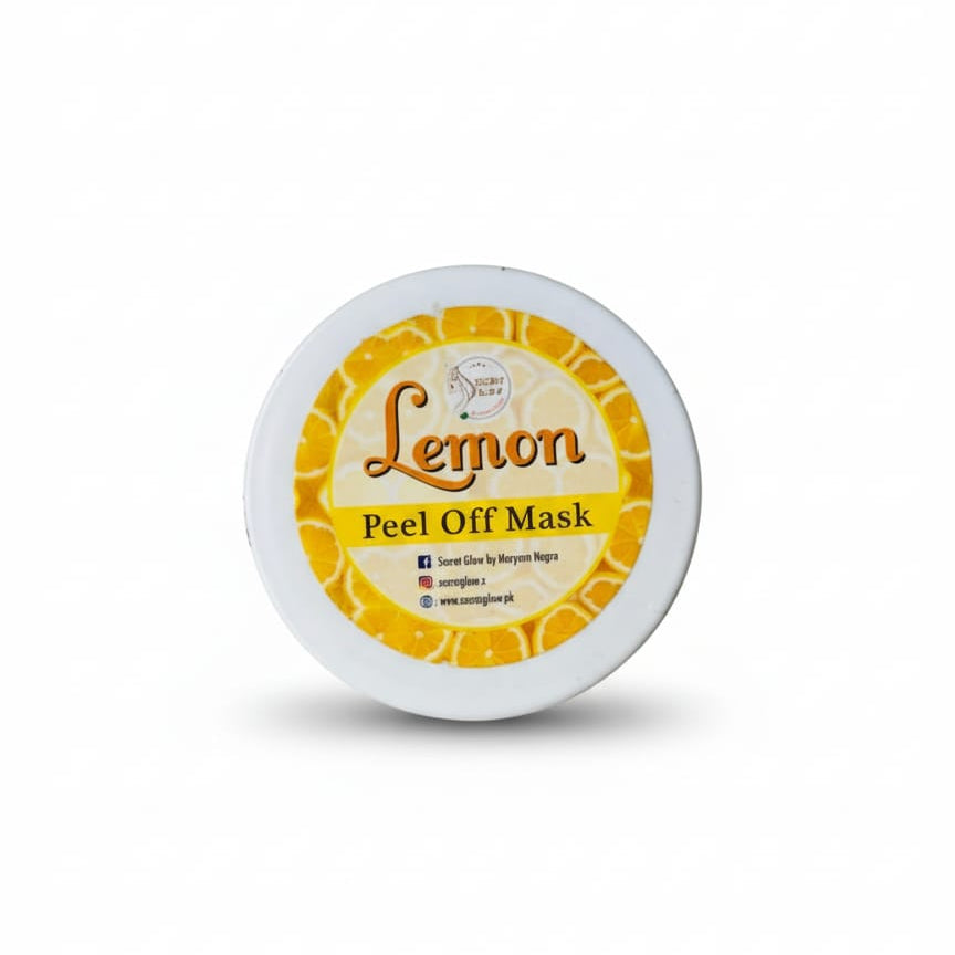 Lemon Peel Off Mask