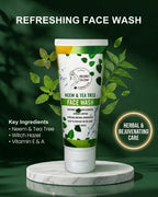 Neem and Tea Tree Facewash