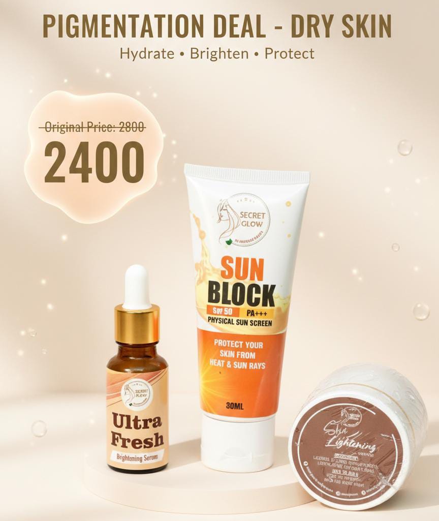 Pigmentation Deal for dry skin