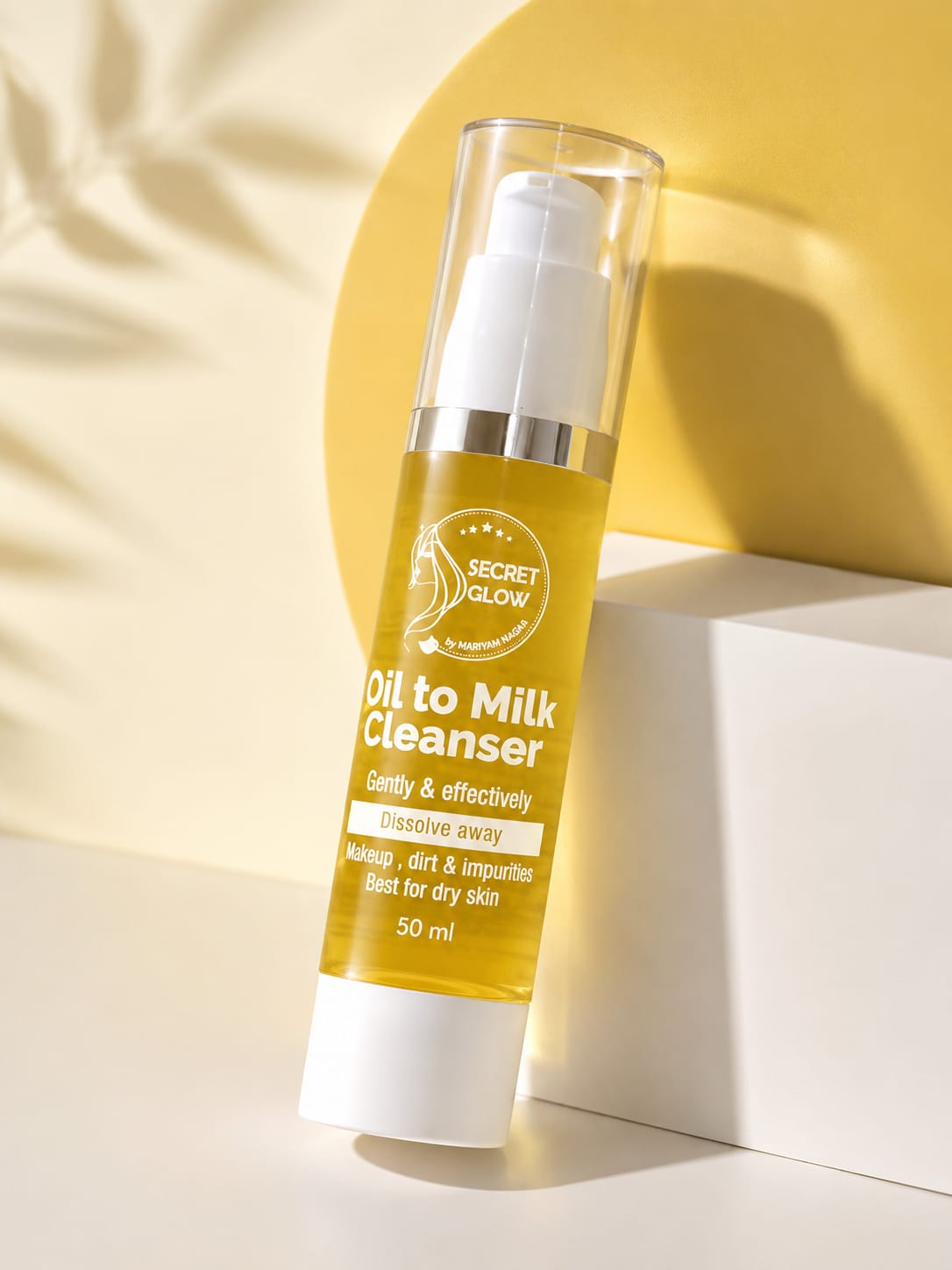 Oil to milk cleanser