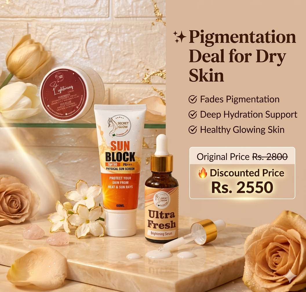 Pigmentation Deal for dry skin