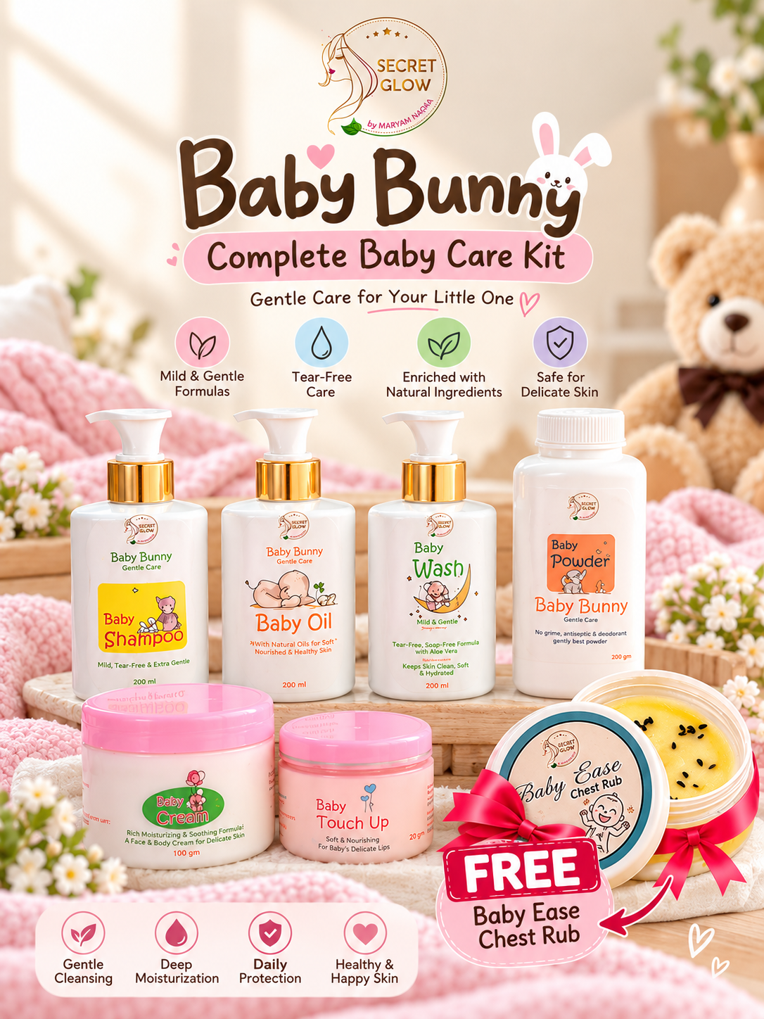 Baby bunny kit