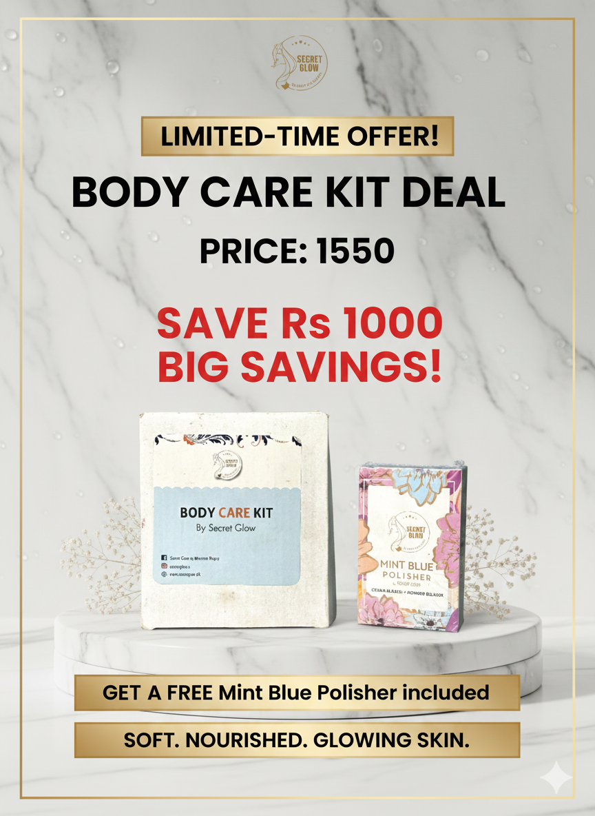 Body Care Kit with free Mint Blue Polisher